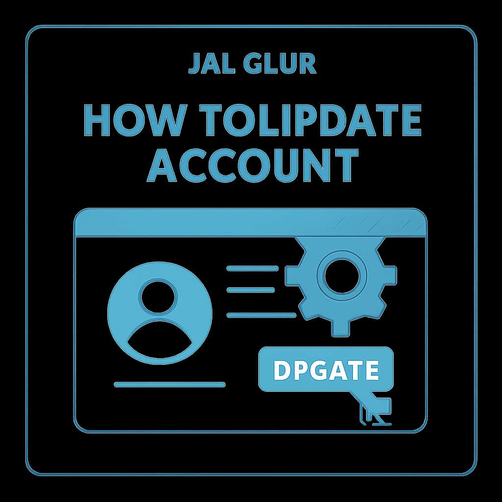 Illustration showing steps for updating Jai Club account.