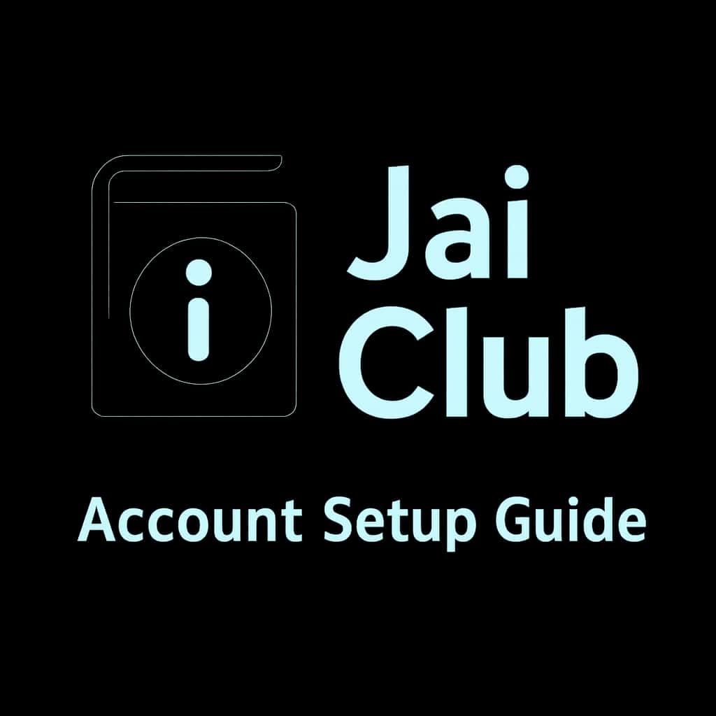 A professional icon representing the Jai Club Account Setup.