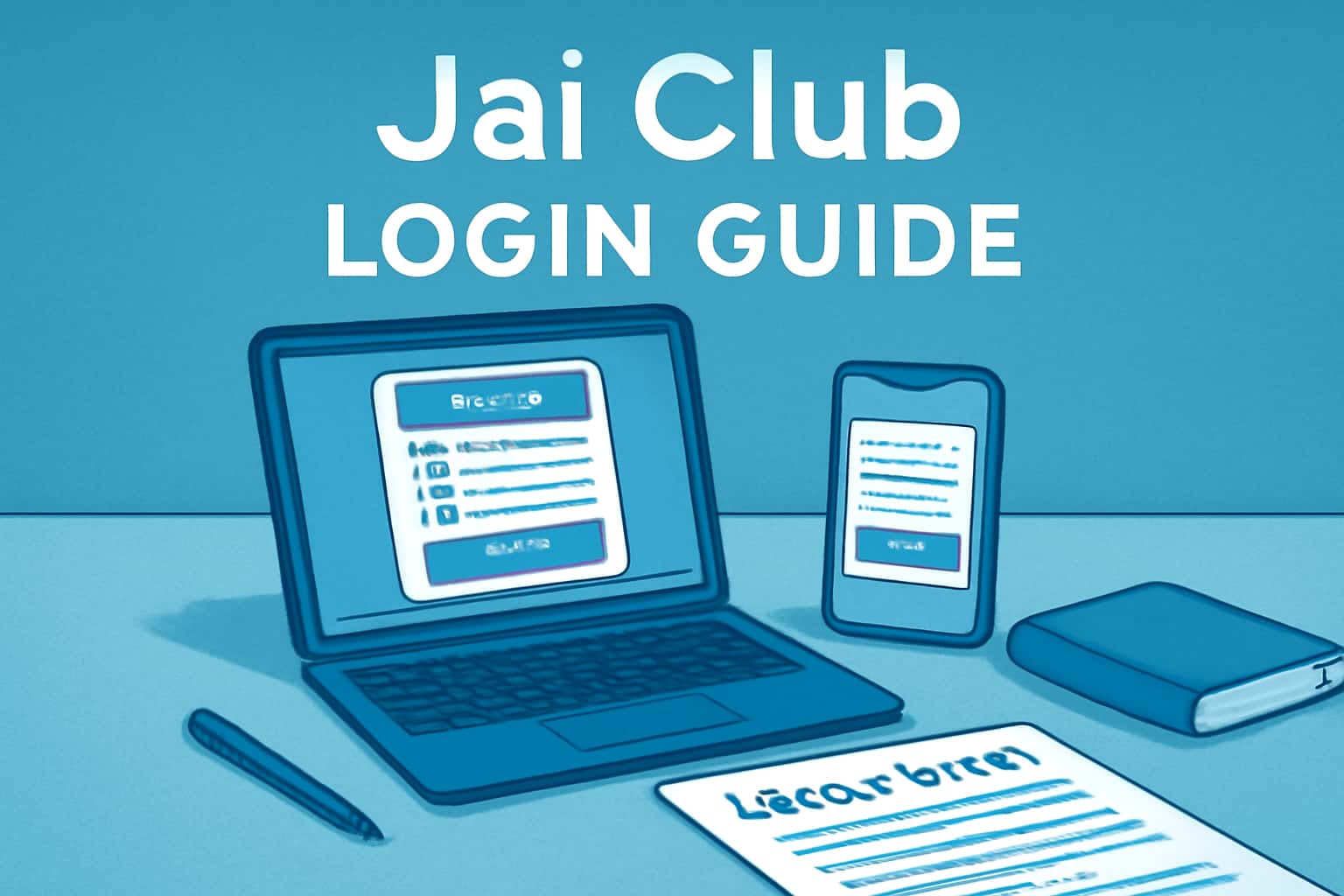 An informative visual representation of the Jai Club Login Guide.
